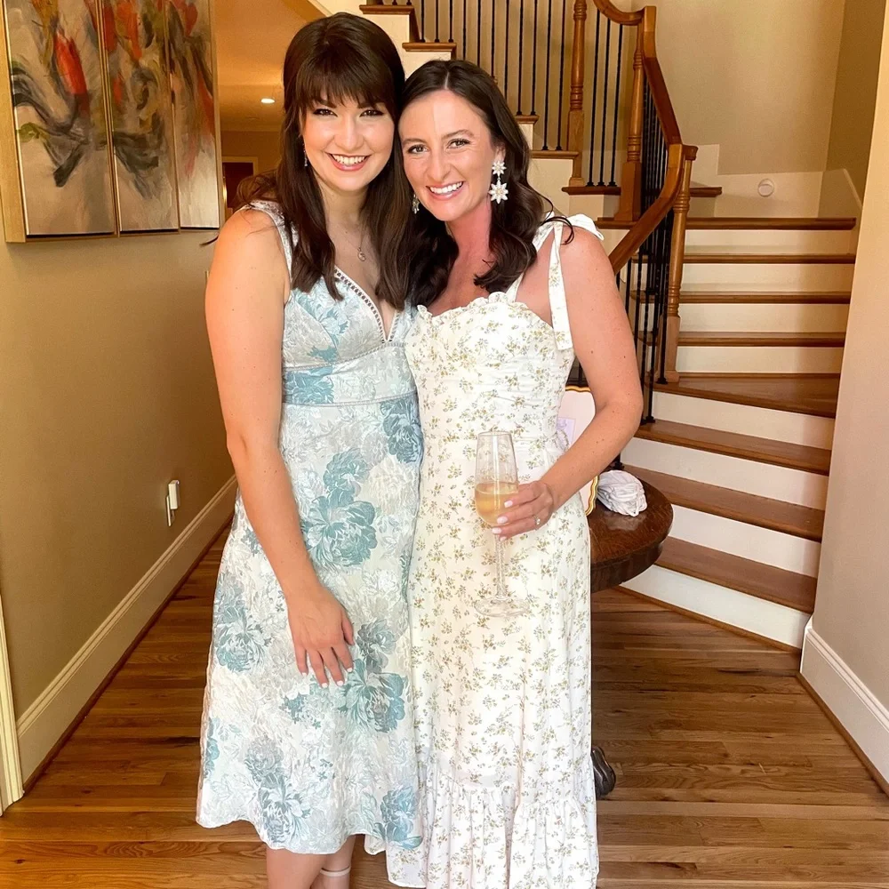 Aidan Mattox Sleeveless Floral Jacquard Fit-&-Flare Dress, Green, Size 8 - Picture 12 of 13